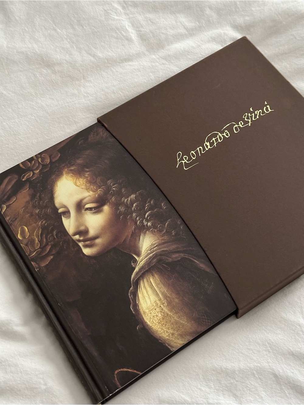 Art Print Hardcover Book - Brown